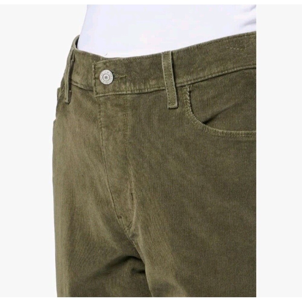 Levi's Classic Women's Mid Rise Straight Leg Jeans Corduroy Pants 10 M Ivy Green - Picture 3 of 13
